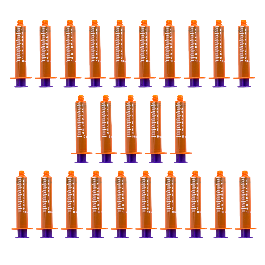 Vesco Medical ENFit Amber Syringes 10ml