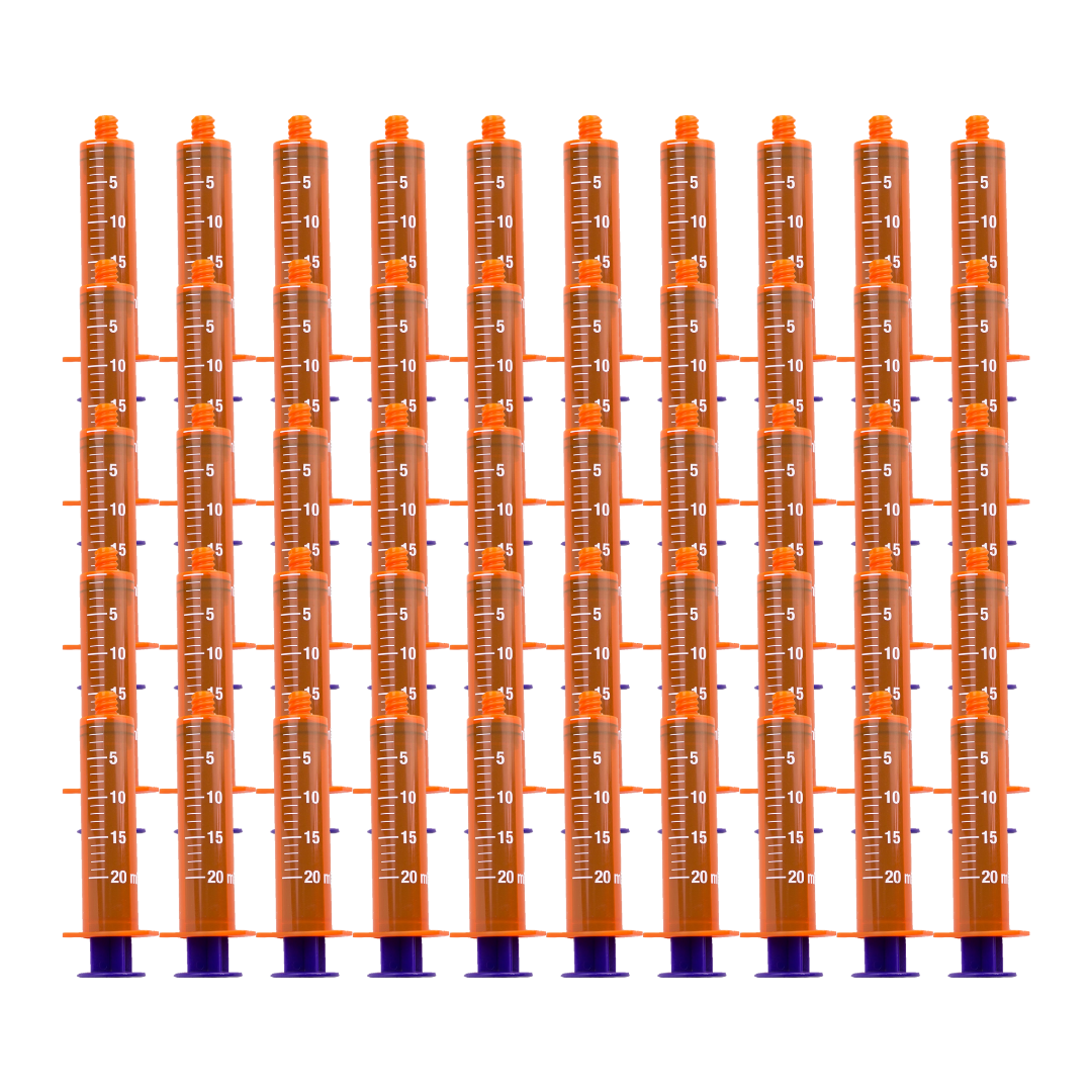 Vesco Medical ENFit Amber Syringes 20ml