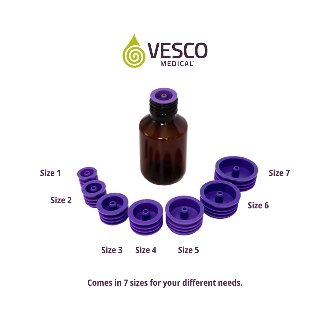 Vesco Medical Enfit Medicine Bottle Adapters