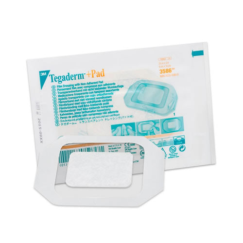 3M Tegaderm Pad Film Dressing w/ Non-Adherent Pad 3586
