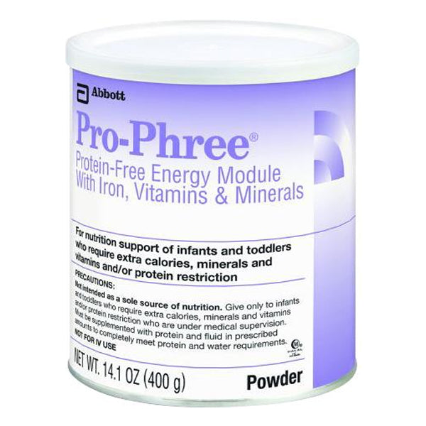 Abbott Pro-Phree Supplemental Formula, Powder, Unflavored, Can, 14.1 oz