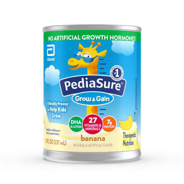 Pediasure Grow and Gain, Banana, 8 fl. oz. Institutional Can