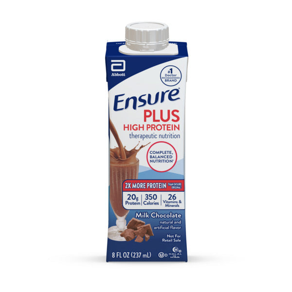Ensure Plus High Protein, Chocolate, 8 oz. ARC