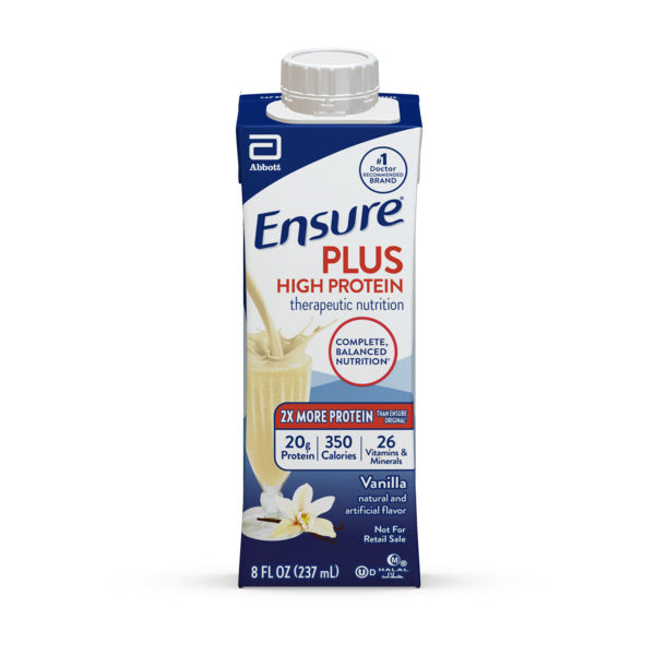 Ensure Plus High Protein, Vanilla, 8 oz. ARC