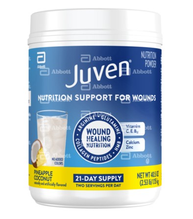 Juven Therapeutic Nutrition Powder, Pineapple Flavored, 40.9 oz MultiServe Container
