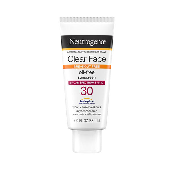 Neutrogena Clear Face Liquid Lotion SPF 30 3 oz