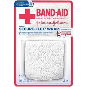 Johnson & Johnson Band-Aid First Aid Secur-Flex Wrap Large