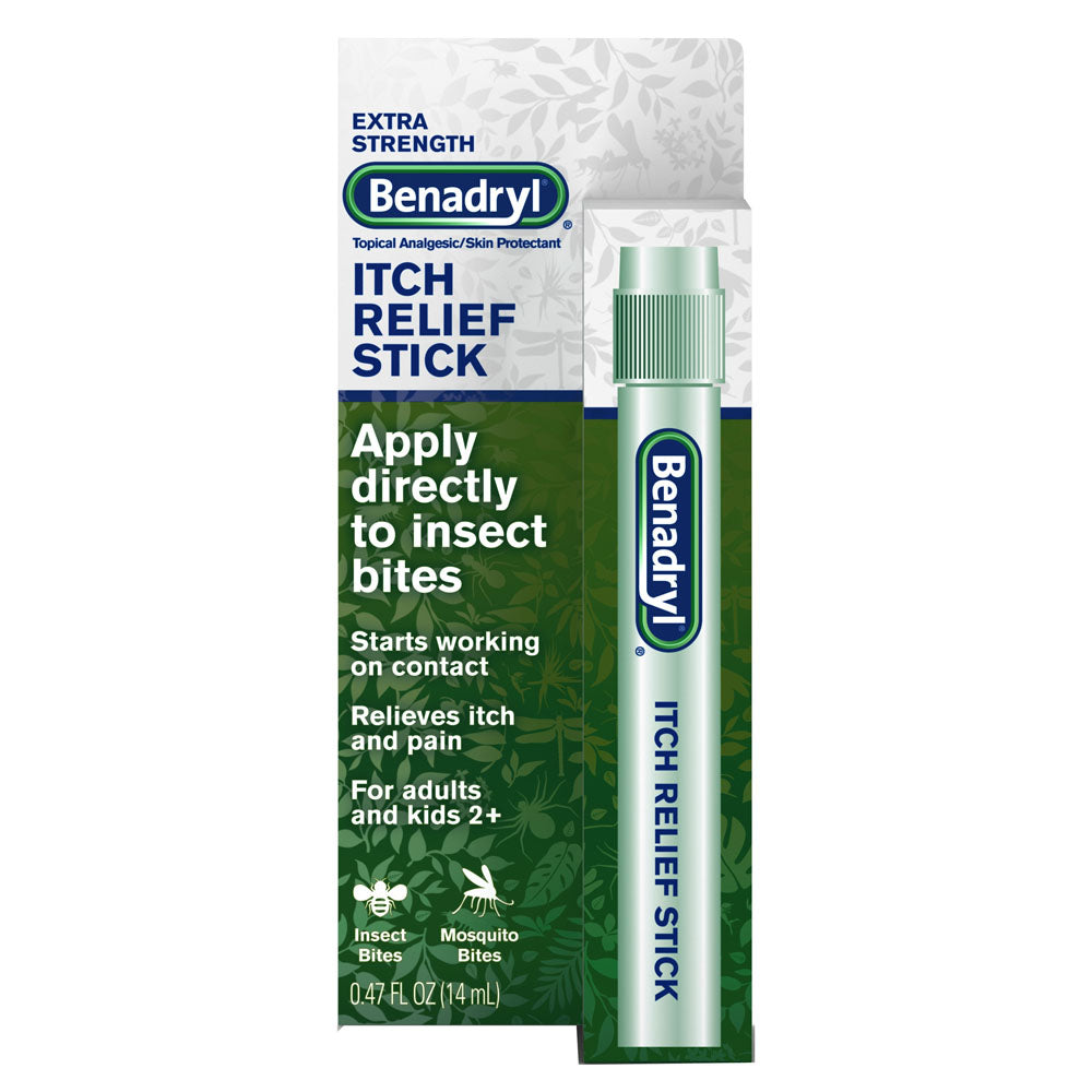 Johnson & Johnson Benadryl Itch Relief Stick, 0.47fl oz