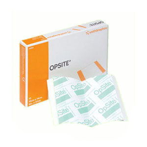 Smith & Nephew Opsite Transparent Adhesive Dressing, Waterproof Film, Moisture Vapor Permeable 11" x 4"