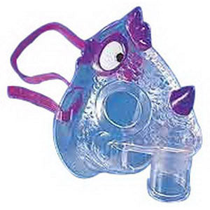CareFusion AirLife Pediatric Nic the Dragon Aerosol Mask, Latex-Free, Disposable