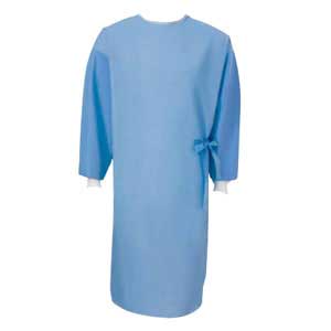Cardinal Health Exam Gown, Sterile Back with Raglan Sleeves, XL