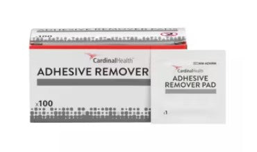 Cardinal Health Adhesive Remover Pad, 6cm x 3cm