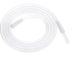 Medi-Vac Clear Nonconductive Tubing, 3/16" x 20'L (5mm x 6.1m), Sterile