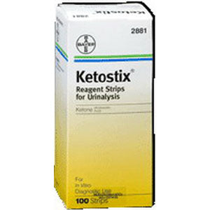 Ketostix Reagent Test Strip, Urine Ketone, Dip-and-read Test