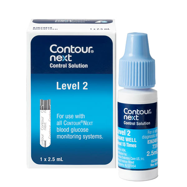 Bayer Contour Next Control Solution 2-1/2mL, Level 2, Normal
