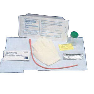 Bardia Urethral Tray with 14Fr Vinyl Urethral Catheter