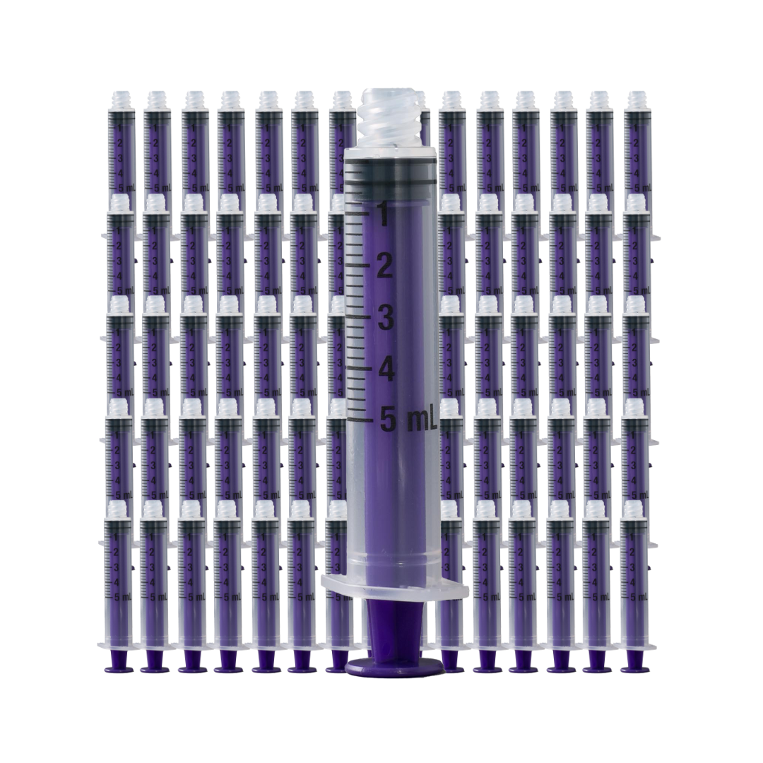 Vesco Medical ENFit Standard Tip Syringes, 5ml