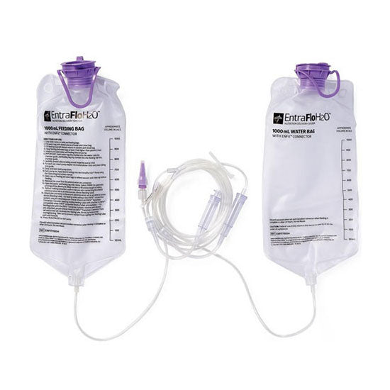 Medline EntraFloH2O Feeding Bag Set