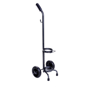 Medline E Cylinder Rolling Oxygen Cart 12" W, 36 to 42" Handle Height