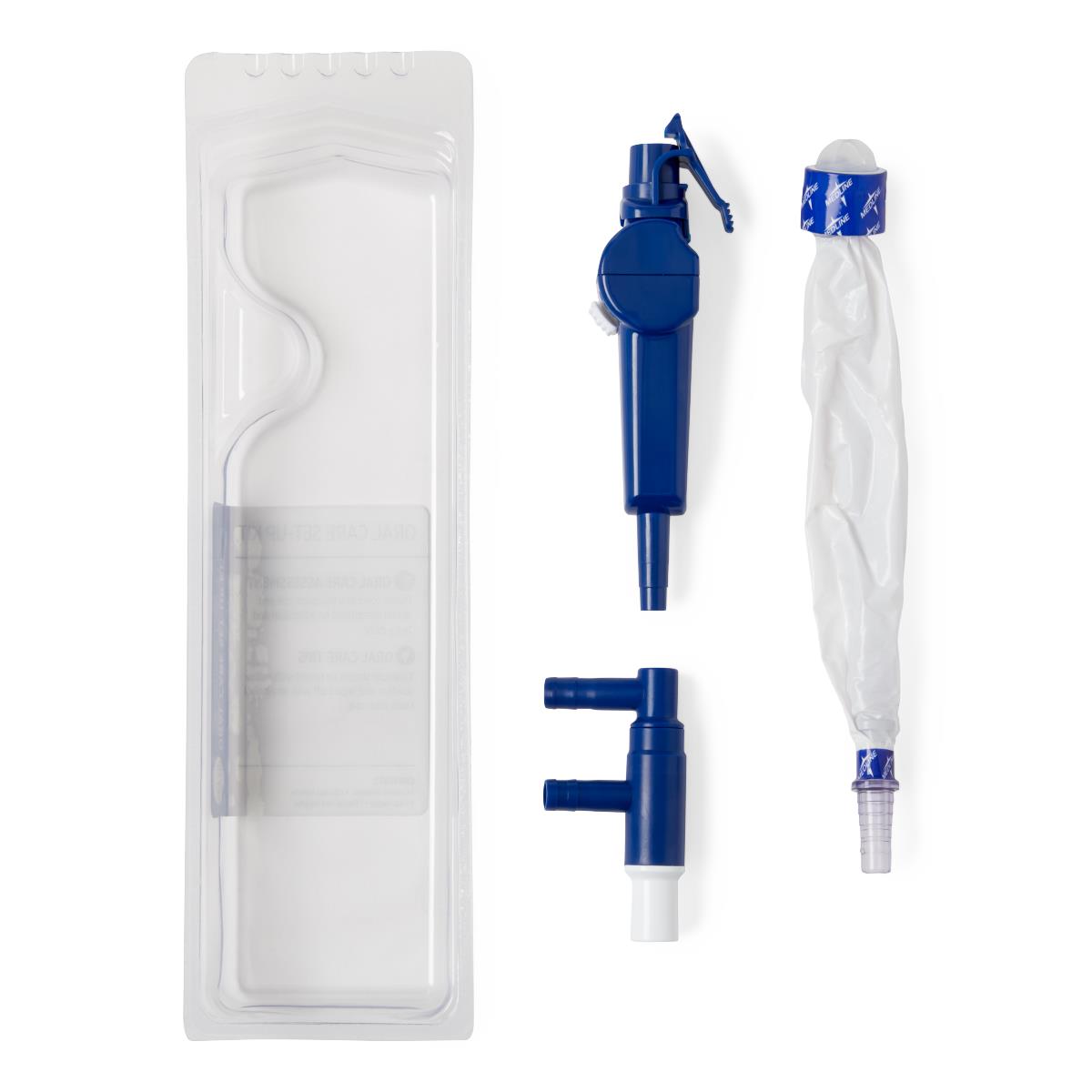Medline Yankauer Set-Up Kit with Thumb Port and Y-Connector
