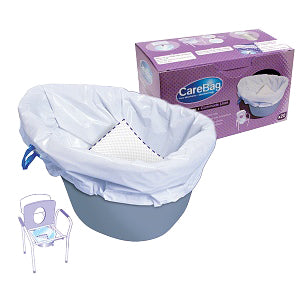 Medline Commode Liner with Absorbent Pad