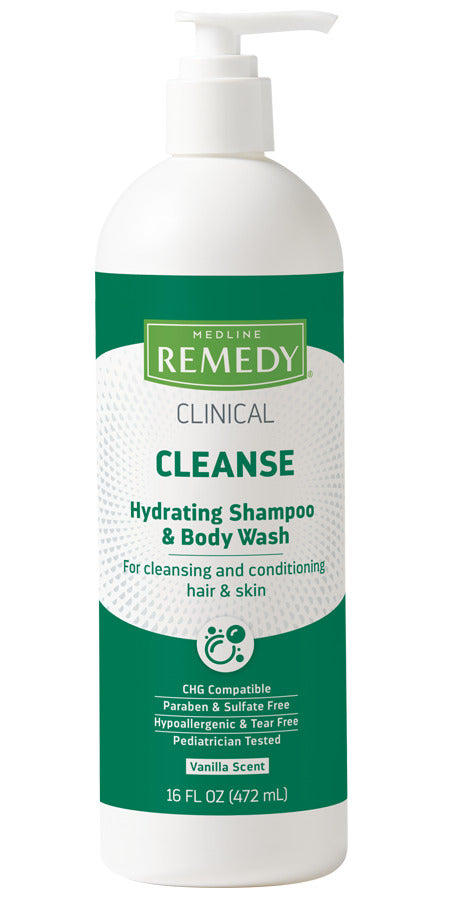 Remedy Clinical Hydrating Shampoo and Body Wash, 16 oz