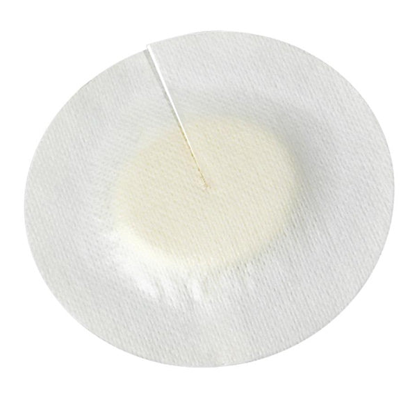 Optifoam Foam Island Dressing with Fenestration 4" Diameter Round