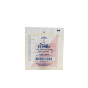 Medline Woven Gauze Sponge 2" L x 2" W, Cotton, 8-Ply