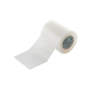 Medline Cuard Transparent Adhesive Tape 10 yds L x 2" W, Plastic, Hypoallergenic, Non-Sterile