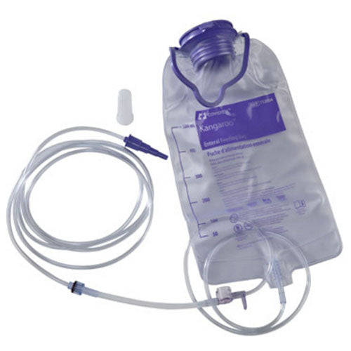 Kendall Kangaroo ePump Enteral Feeding Set, with 500mL Flush Set