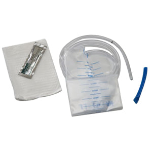 Kendall Flatus Bag with Rectal Tube, Pre-Lubricated Tip and Harris Fluch Tube, 24Fr x 19" L, Vinyl
