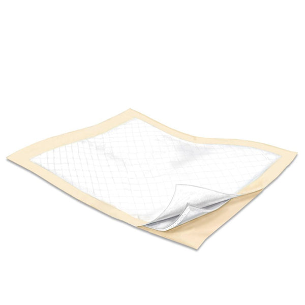 Cardinal Health WINGS Plus Breathable Underpads, Blue, Heavy Absorbency, 23" x 36"
