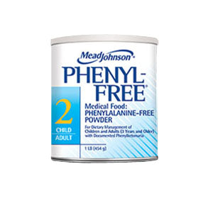 Mead Johnson Co Phenyl-Free 2 Metabolic Non-GMO Diet Powder 1 lb Can, 1860 Calories