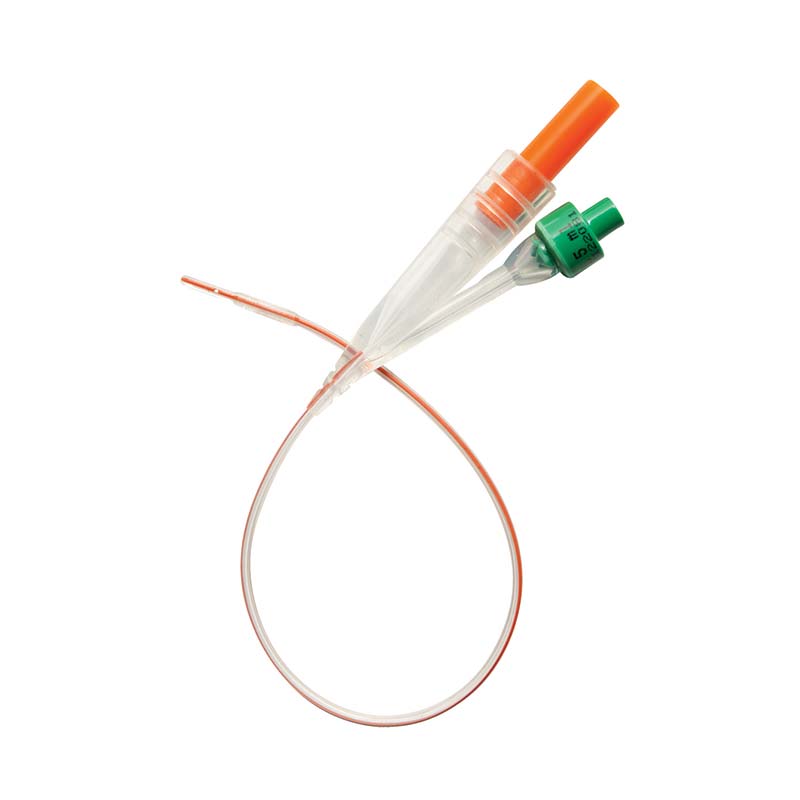 Coloplast Cysto-Care Folysil 2-Way Pediatric Silicone Foley Catheter 8Fr, 3cc Balloon Capacity, 12" L