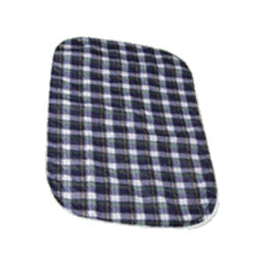 Salk Company CareFor Deluxe Designer Print Reusable Underpad 32" x 36", Green Plaid Printed Top Sheet, Latex-free