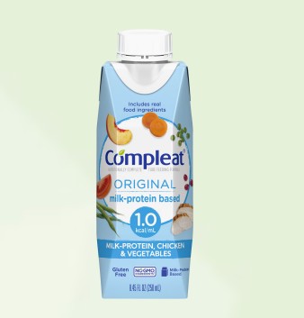 Nestle Healthcare Nutrition Compleat Modified Tube Feeding Unflavored Food 250mL Can, 265kCa, Lactose-free, Gluten-free