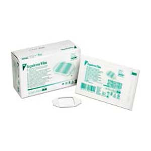 3M Tegaderm Transparent Adhesive Film Dressing Picture Frame Style, Water Proof, Sterile 4" x 4-3/4"