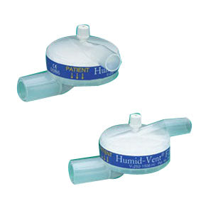Teleflex Humid-Vent Filter Light Straight Heat Moisture Exchanger 250 to 1500mL Tital Volume Range 60mL Dead Space, 30g Weight