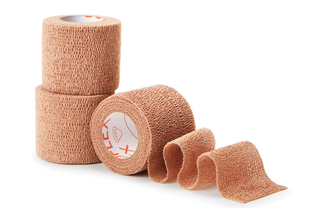 CoFlex Compression Bandage, 4" x 5yd, Tan