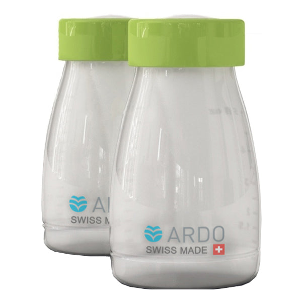 Ardo Medical Two Breast Milk Storage Bottles, 150 mL