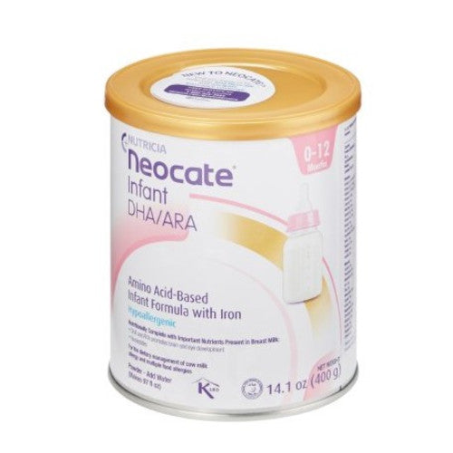 Amino Acid Based Infant Formula with Iron Neocate DHA & ARA 14.1 oz. C