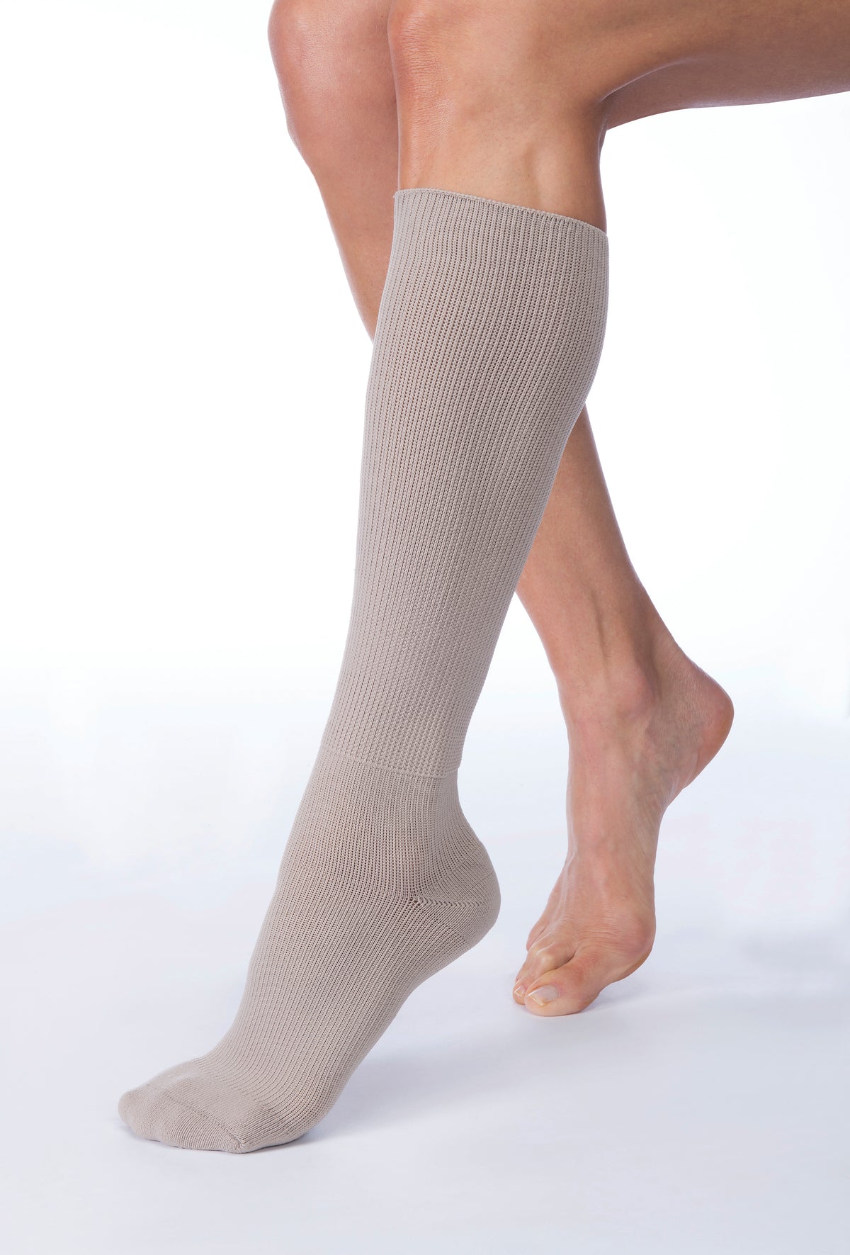 JOBST FarrowWrap Hybrid Compression Wrap, Footpiece, Wide Calf, Tan, Large