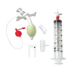 Smiths Medical ASD Inc Bivona Fome-Cuf Tracheostomy Tube Kit, 7mm, 7mm I.D. x 10mm O.D., 80mm L, Packaged individually sterile with obturator, SidePort AutoControl Airway Connector, CMD, twill trach t