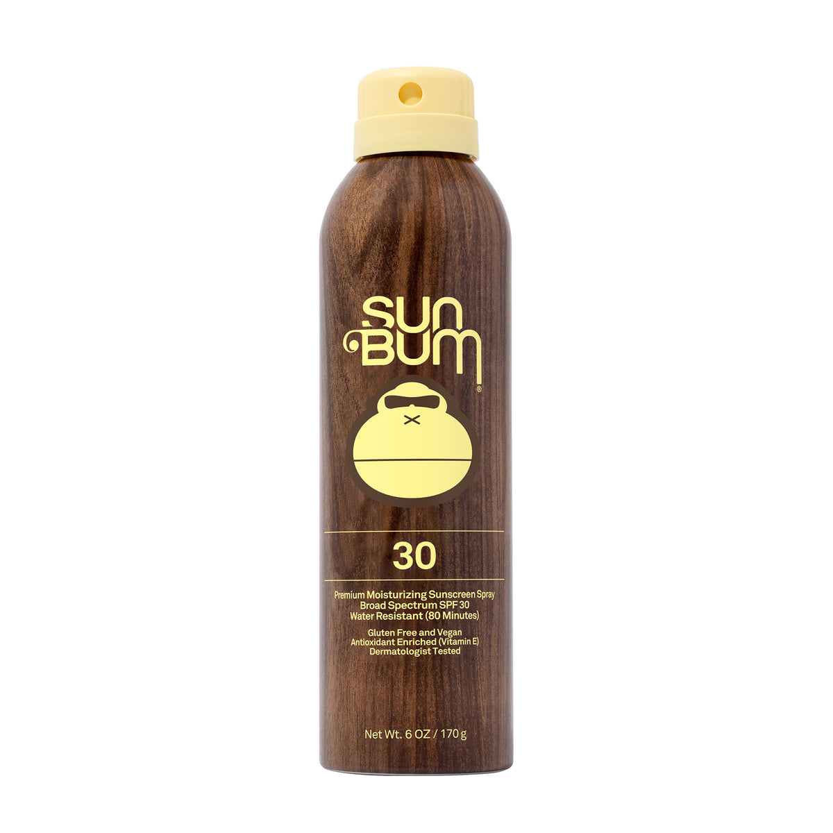 Sun Bum SPF 30 Original Premium Moisturizing Sunscreen Spray, 6 oz