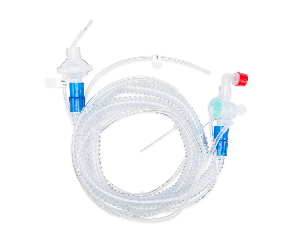 CircuitLIfe LLC Active/Passive Breathing Circuit with Filter, Adult, 6 ft