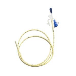 Halyard CORFLO® CONTROLLER 7 Adult Nasogastric Feeding Tube, with Stylet, 12Fr OD, 43"