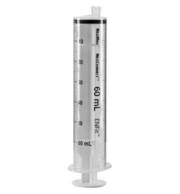 NeoConnect Reusable Oral Medication Syringe, with ENFit Tip, 60 mL