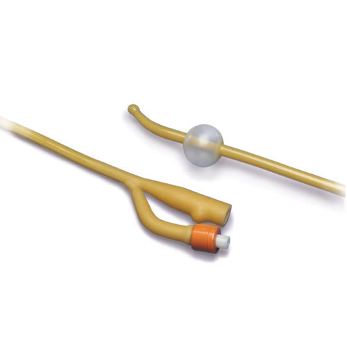 Covidien Dover Hydrogel Latex Coude Foley Catheter