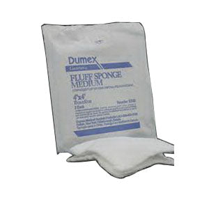Derma Sciences Gazetex Fluff Sponge, 6-Ply