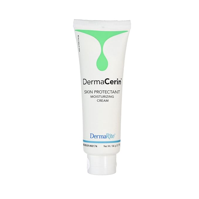 Dermarite DermaCerin® Moisture Therapy Cream, Latex-Free, Fragrance-Free 3-3/4 oz - 12 Packs